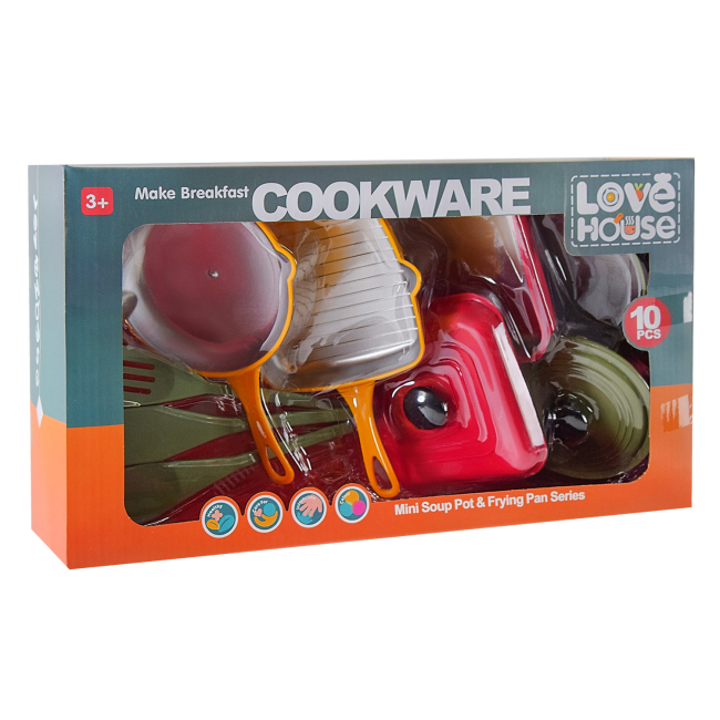 Дитячі кухні та побутова техніка - Ігровий набір Shantou Jinxing Посуд (XG1-19A)#2