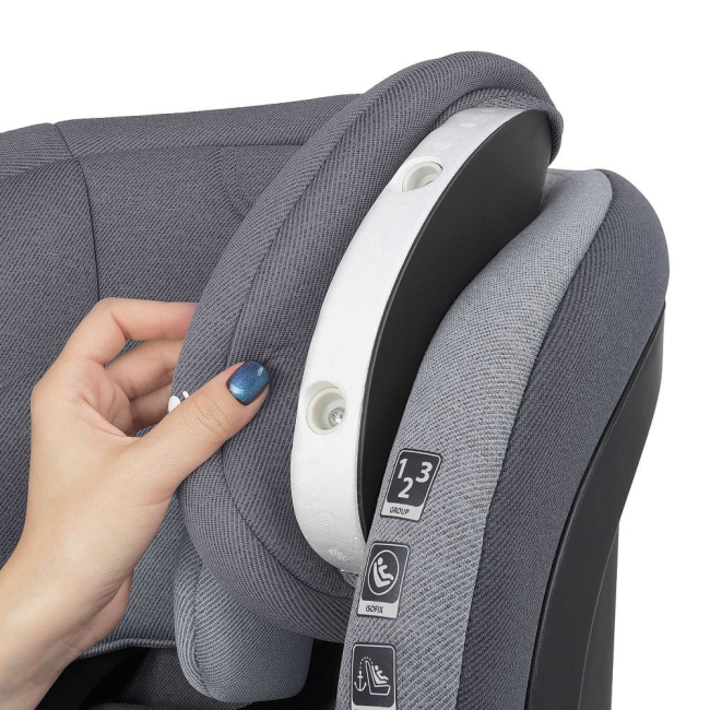 Автокрісла й аксесуари - Автокрісло El Camino Bristol сірий (ME 1080-B Royal Gray)#6