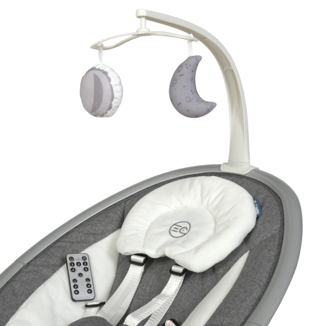 Кресла-качалки - Качели El Camino Cocoon серый (ME 1073 Gray Linen)#4