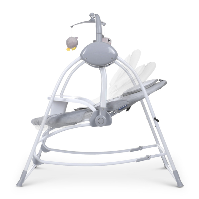 Крісла-качалки - Гойдалка El Camino Emma сірий (ME 1076 Soft Gray)#3