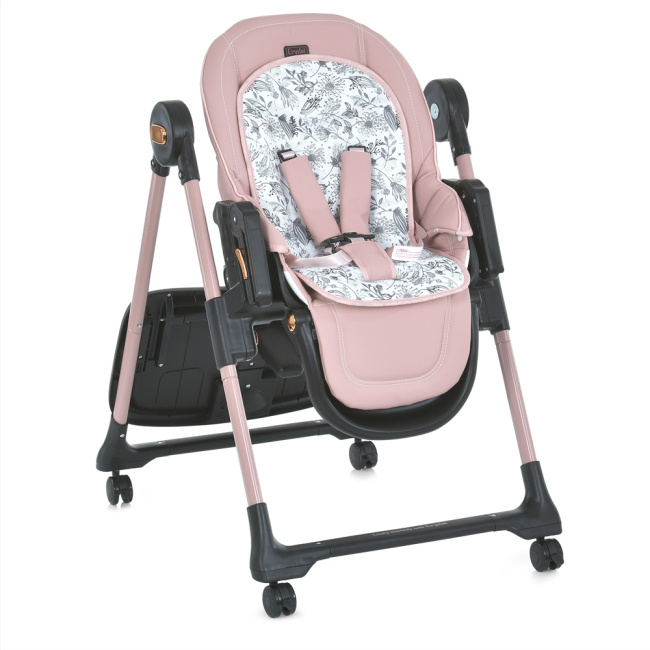 Товари для догляду - Стільчик для годування El Camino рожевий (ME 1037-B Rose Gold)#2