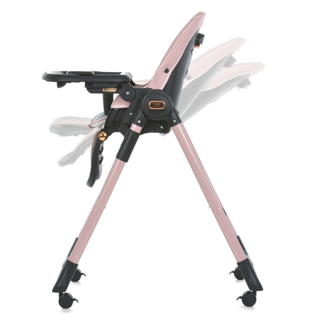 Товари для догляду - Стільчик для годування El Camino рожевий (ME 1037-B Rose Gold)#3