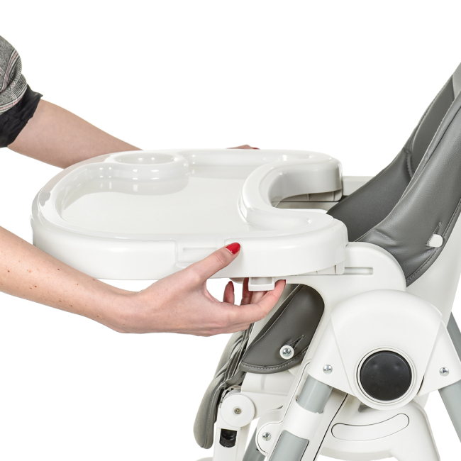 Товары по уходу - Стульчик для кормления El Camino серый (ME 1038 Gray)#5