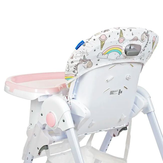 Товары по уходу - Стульчик для кормления Bambi Unicorn pink (M 3233 Unicorn Pink)#5