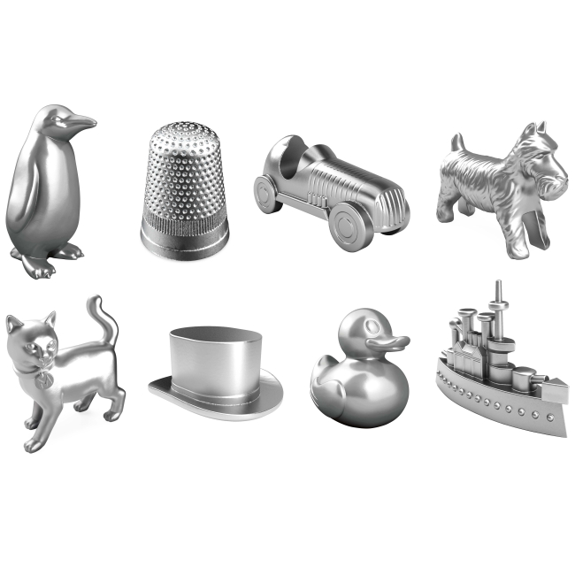 Настільні ігри - Настільна гра Hasbro Gaming Монополія класична (C1009EG4)#4