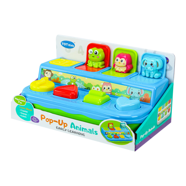 Розвивальні іграшки - Розвивальна іграшка Shantou Jinxing Pop-up animals (3053)#2