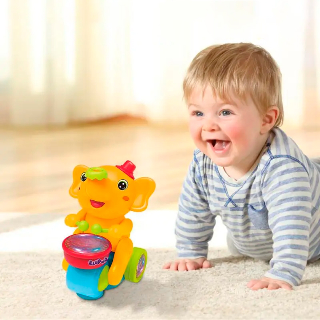 Развивающие игрушки - Музыкальная игрушка Shantou Jinxing Слоник в ассортименте (664B)#2