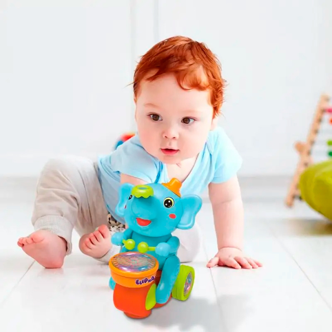Развивающие игрушки - Музыкальная игрушка Shantou Jinxing Слоник в ассортименте (664B)#3
