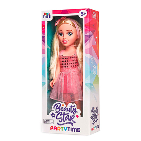 Куклы - Кукла Kids Hits Beauty star Party time в розовом платье (KH40/003)#2