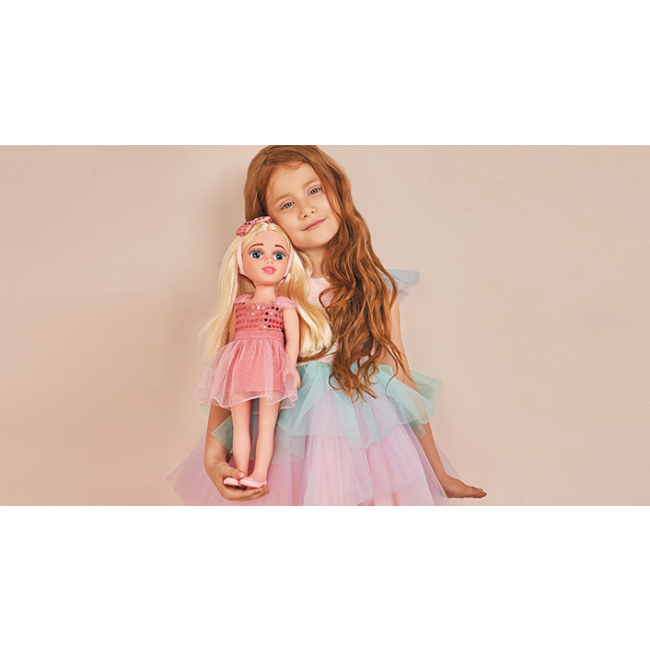 Куклы - Кукла Kids Hits Beauty star Party time в розовом платье (KH40/003)#3