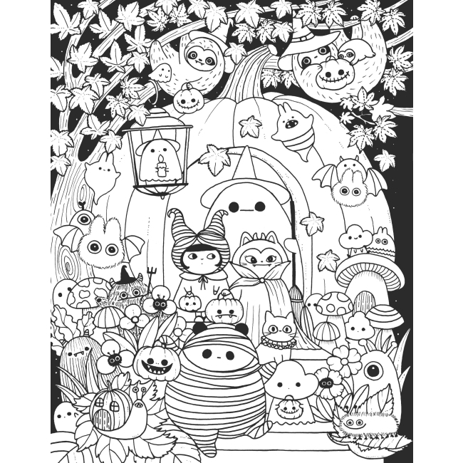 Товари для малювання - Розмальовка Жорж Майже мільйон монстриків (9786178287016)#6