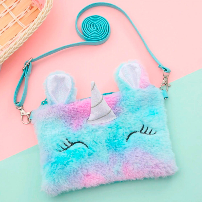 Рюкзаки и сумки - Детская сумочка Maya toys ­Единорог голубая (MY375574/2)#2