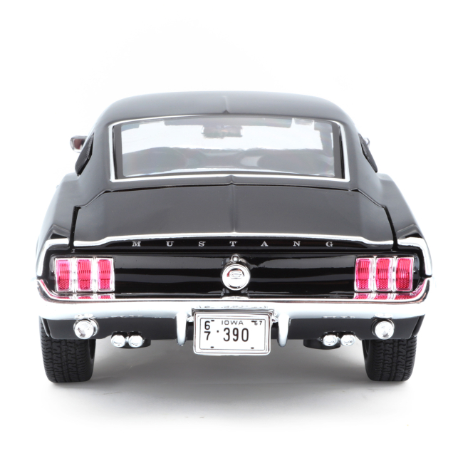 Автомодели - Автомодель Maisto Ford Mustang Fastback черный (31166 black)#3