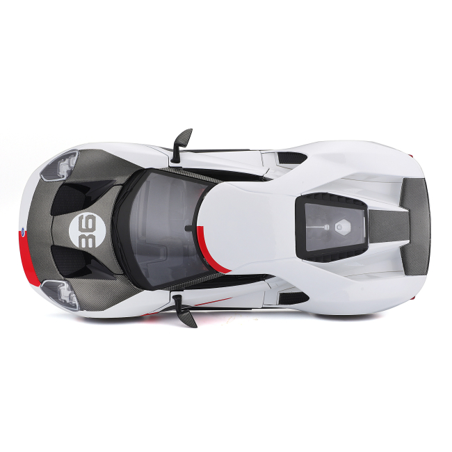 Автомоделі - Автомодель Maisto Ford GT Heritage білий (31390 white)#5