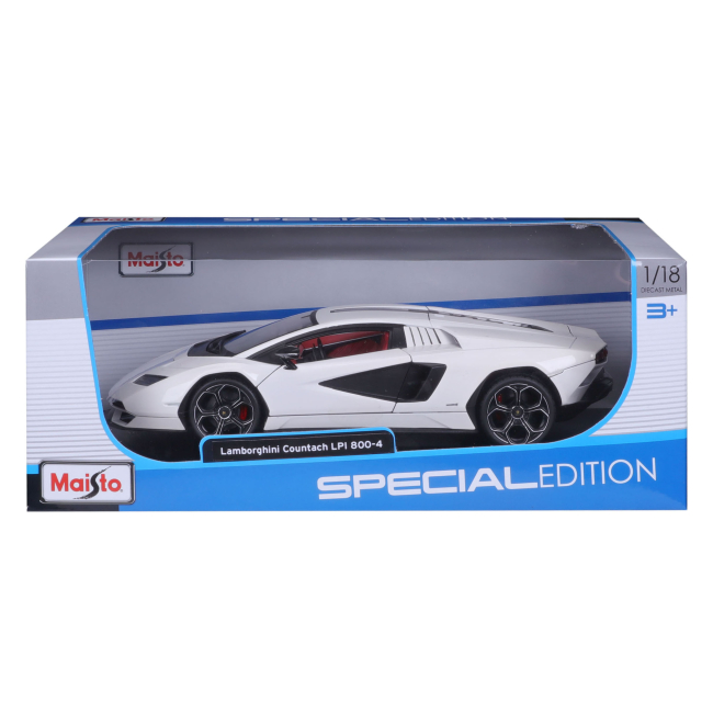 Автомоделі - Автомодель Maisto Lamborghini Countach LPI 800-4 білий (31459 white)#7