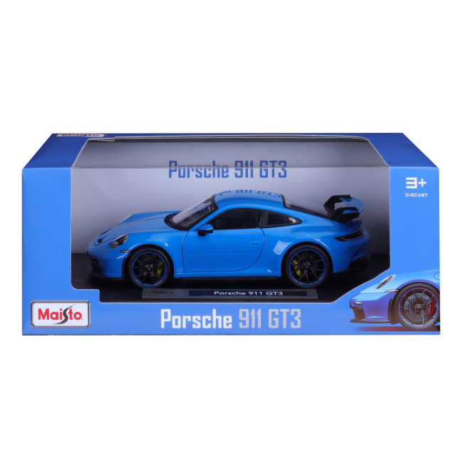 Автомодели - Автомодель Maisto Porsche 911 GT3 синий (36458 blue)#6