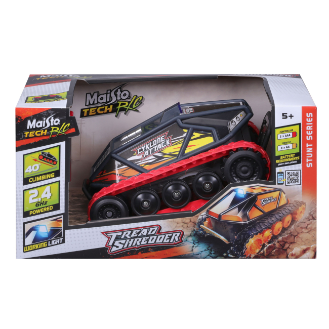 Радіокеровані моделі - Всюдихід Maisto Tech Cyklone Attack сіро-червоний на радіокеруванні (82755 grey/red)#6