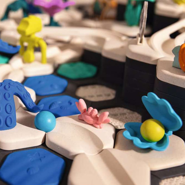 Конструктори з унікальними деталями - Додатковий набір Ravensburger GraviTrax Junior Ocean (27400)#4