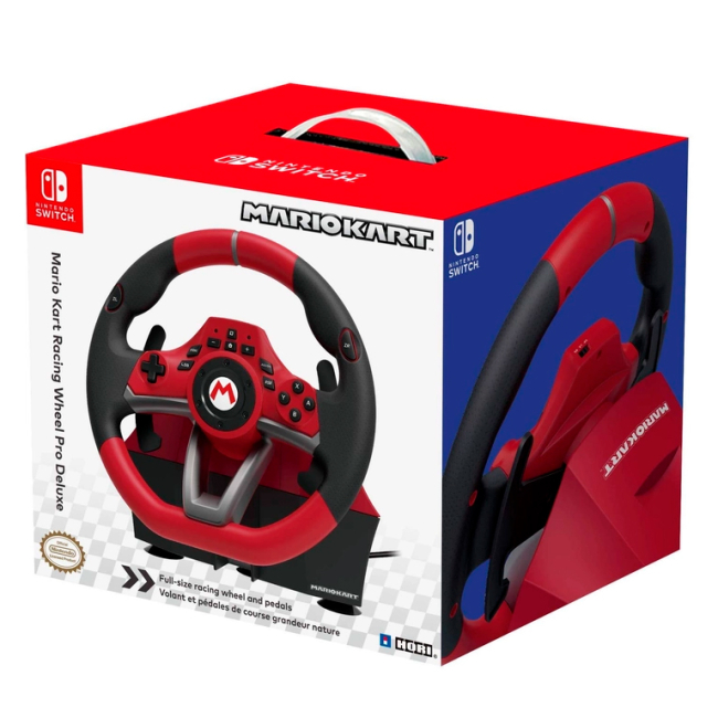 Ігрові керма та контролери - Ігрове кермо HORI Wheel Apex Switch Mario Kart Racing (NSW-228U)#5
