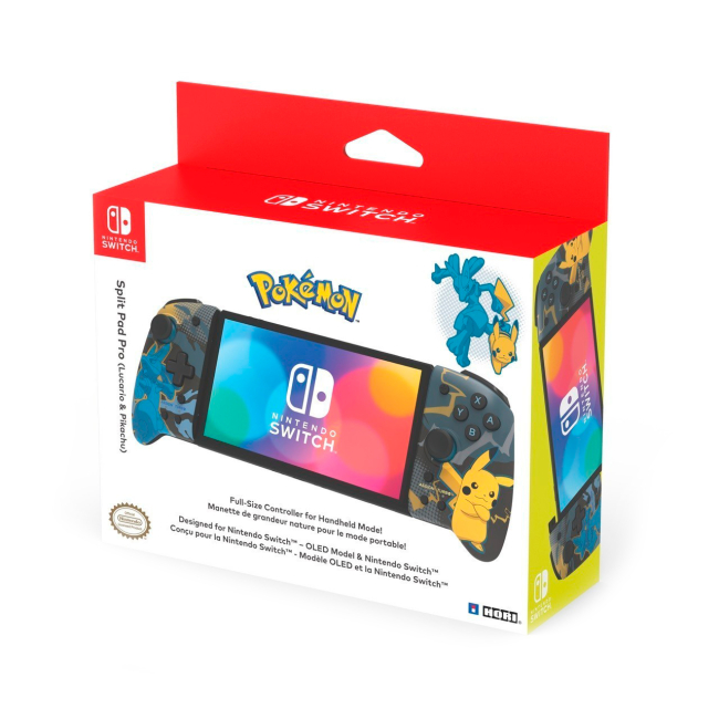 Игровые рули и контроллеры - Контроллеры HORI Split Pad Pro Pokemon Lucurio (NSW-414U)#4