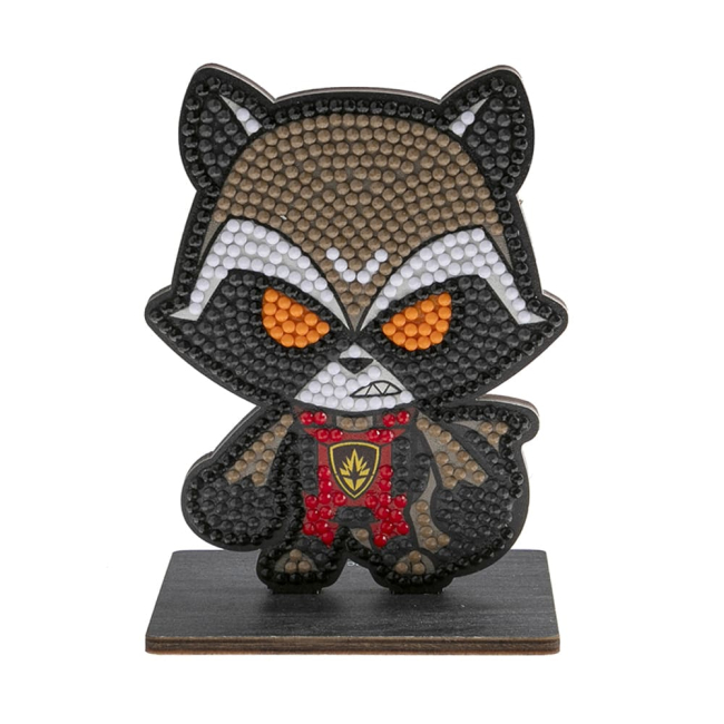 Мозаїка - Набір для творчості Crystal Art Єнот Ракета (CAFGR-MCU012)#3