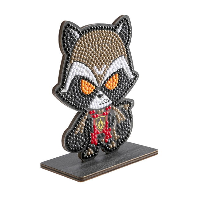 Мозаїка - Набір для творчості Crystal Art Єнот Ракета (CAFGR-MCU012)#4