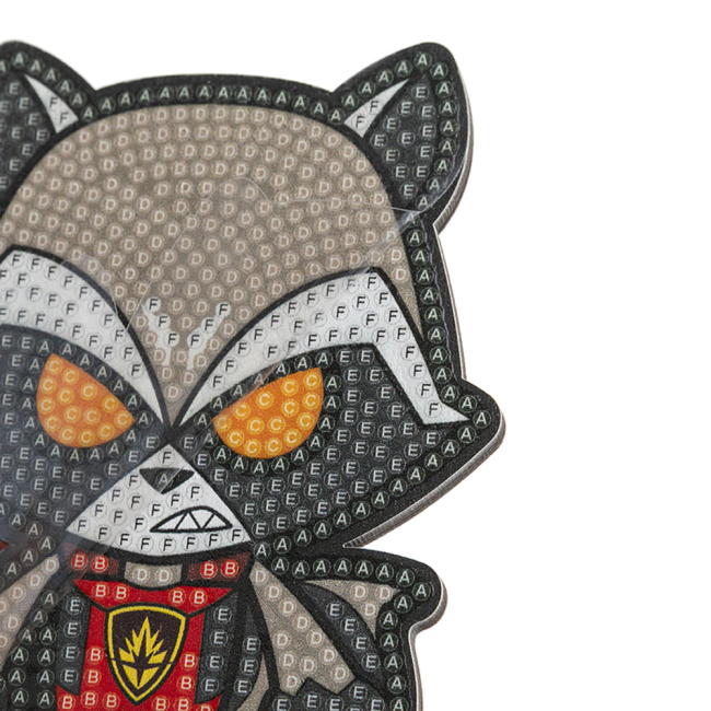 Мозаїка - Набір для творчості Crystal Art Єнот Ракета (CAFGR-MCU012)#5