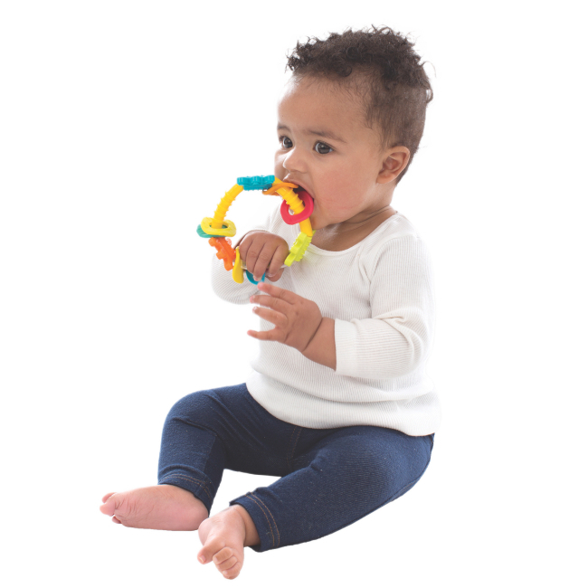 Погремушки, прорезыватели - Прорезыватель Playgro Треугольные формы (4184209)#2