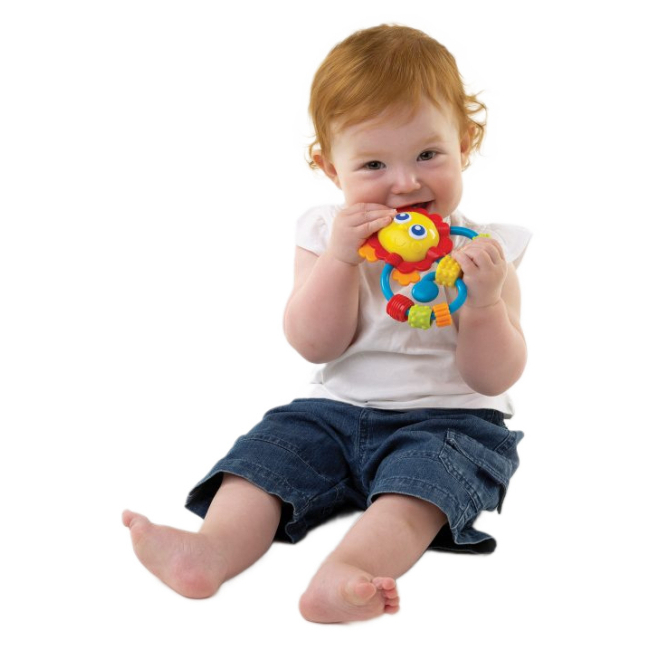 Брязкальця, прорізувачі - Брязкальце-прорізувач Playgro Лев (0182514)#2