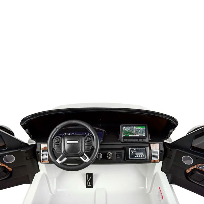 Електромобілі - Електромобіль Bambi Racer Джип білий (M 4175EBLR-1)#6