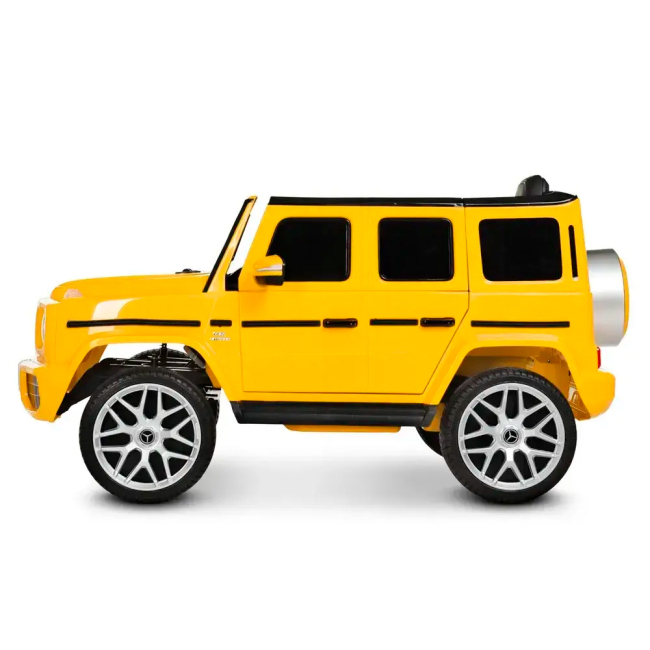 Електромобілі - Електромобіль Bambi Racer Джип жовтий (M 4214EBLR-6)#2