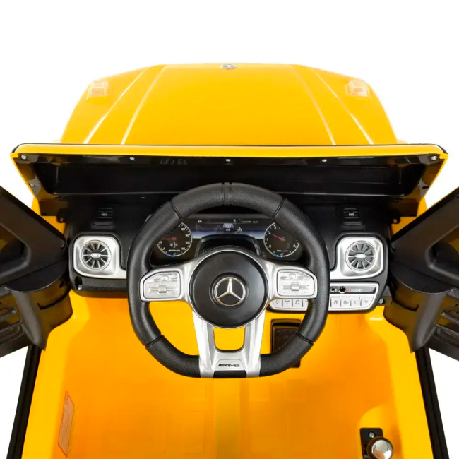 Електромобілі - Електромобіль Bambi Racer Джип жовтий (M 4214EBLR-6)#6