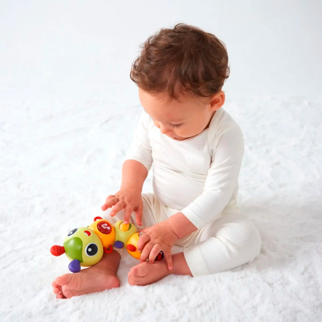 Погремушки, прорезыватели - Погремушка Shantou Jinxing Гусеничка (503-15)#3