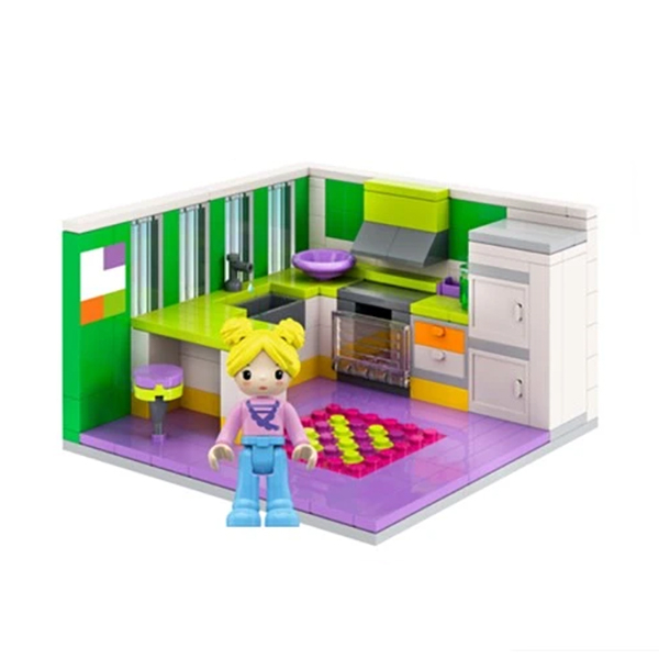 Конструкторы с уникальными деталями - ​Конструктор IBLOCK Junior Kids hits Кухня Ханны (KH08/001/4)#2