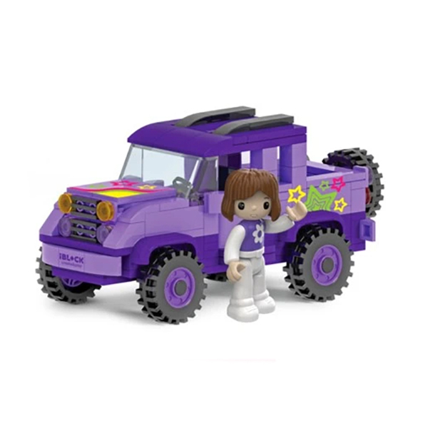 Конструкторы с уникальными деталями - Конструктор IBLOCK Junior Kids hits Джип (KH08/002/3)#2