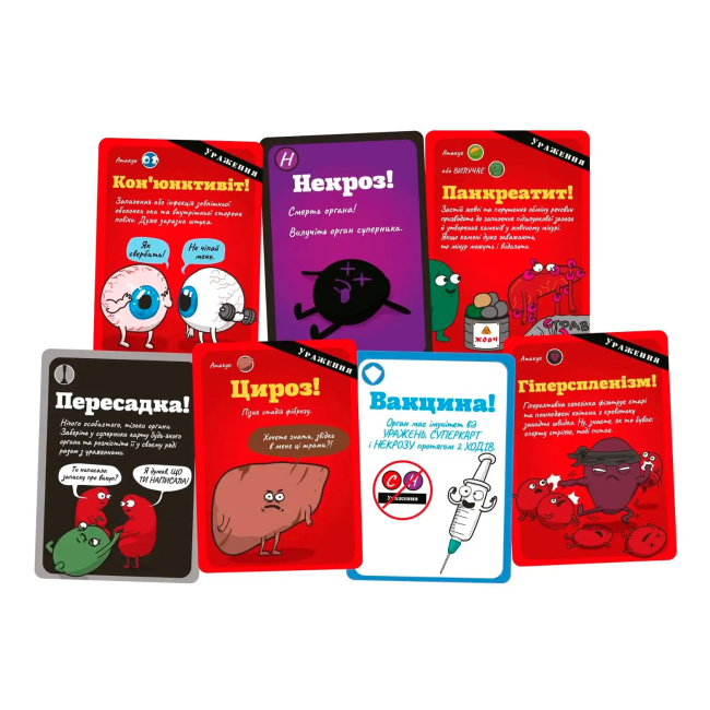 Настольные игры - Настольная игра Lord of Boards Органы АТАКУЮТ (LOB2314UA)#3