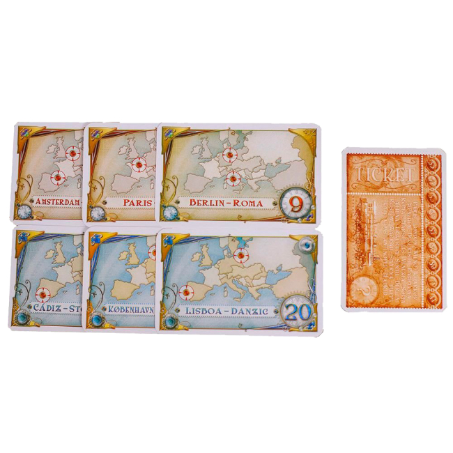 Настільні ігри - Настільна гра Lord of Boards Ticket to Ride: Європа (LOB2219UA)#2