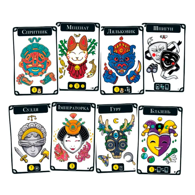 Настільні ігри - Настільна гра Lord of Boards Маскарад 2nd edition (LOB2307UA)#3