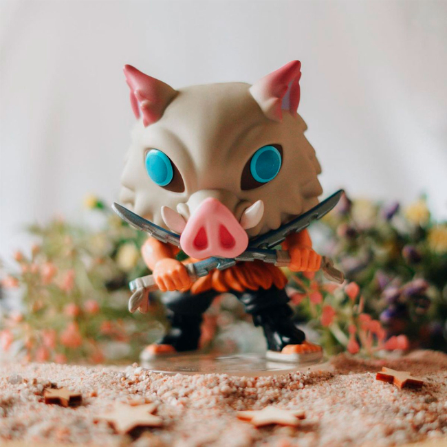 Фигурки персонажей - Фигурка Funko Pop Demon slayer Иноске Хашибара с мечом (49011)#3