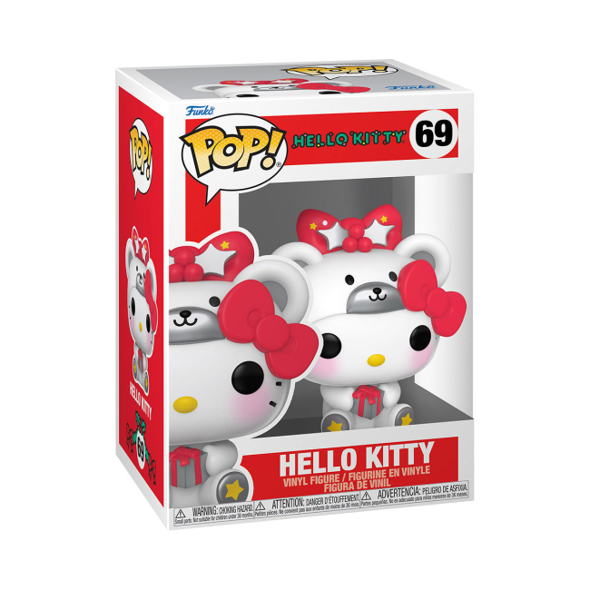 Фигурки персонажей - Фигурка Funko Pop Hello Kitty Китти в костюме медведя (72075)#2