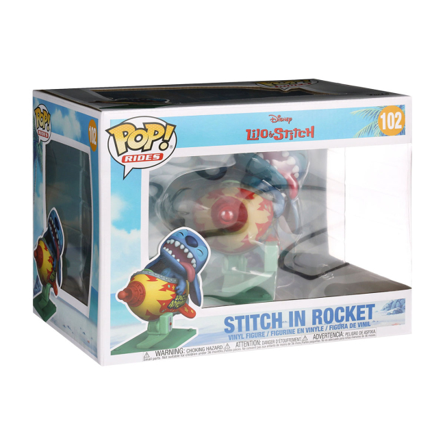 Фігурки персонажів - Фігурка Funko Pop Disney Стіч у ракеті (55620)#3