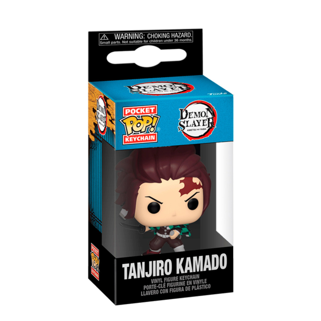 Брелоки - Фигурка на клипсе Funko Pop Demon slayer Тандзиро (61374)#2
