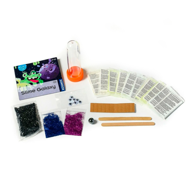 Наукові ігри, фокуси та досліди - Набір для експериментів Kosmos Галактика слаймів (617196)#2