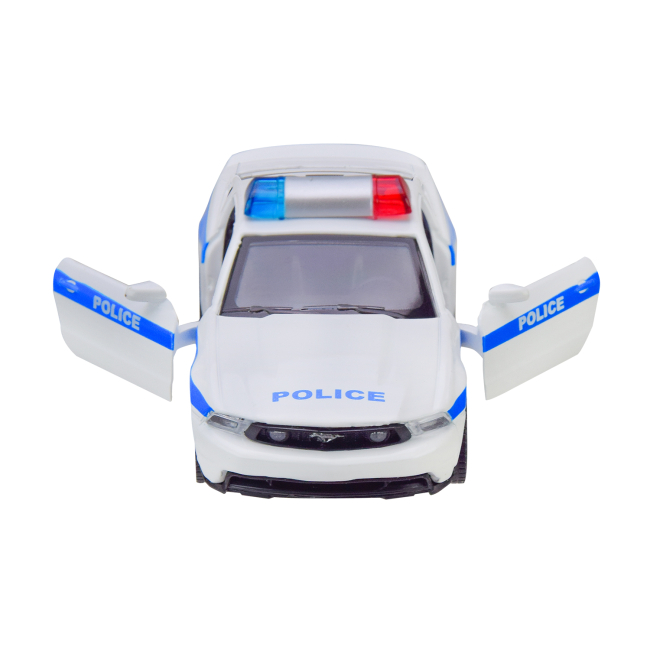 Транспорт и спецтехника - Автомодель Автопром Ford Mustang GT белый (4372/2)#2