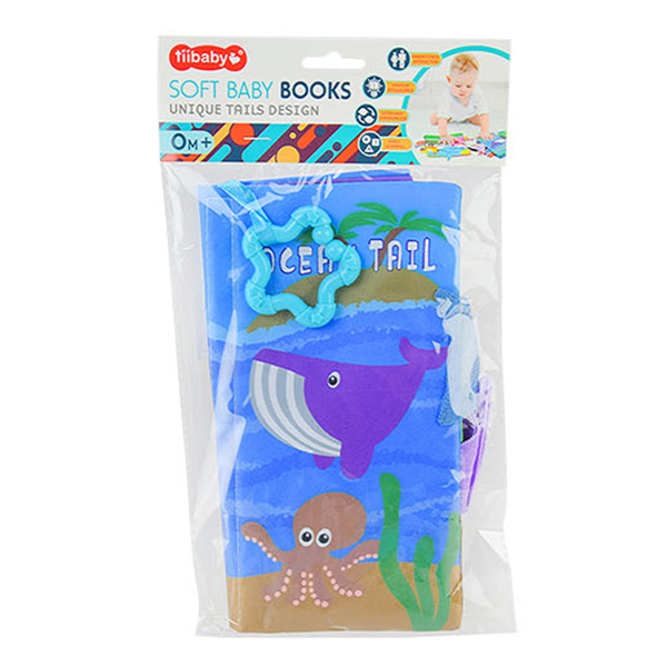 Розвивальні іграшки - М'яка книжка Shantou Jinxing Шуршалка в асортименті (66530A-1/2/3)#2
