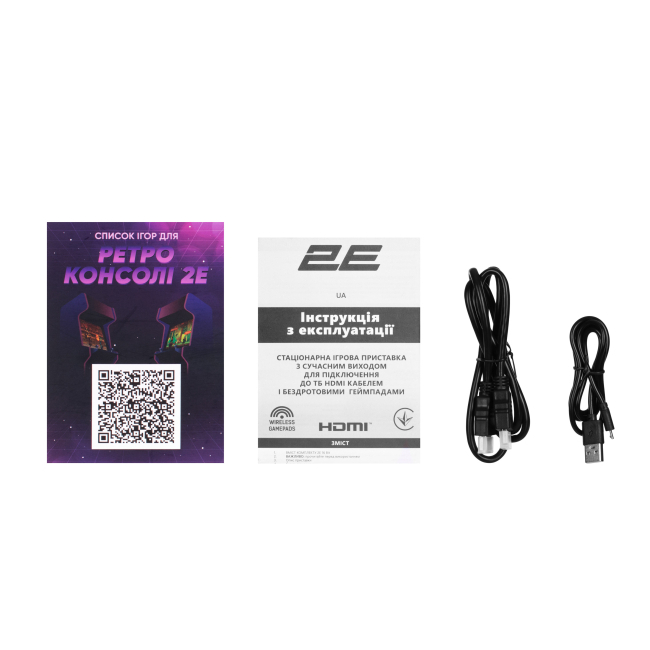 Игровые приставки - Игровая консоль 2Е 16bit HDMI (2E16BHDWS913)#2