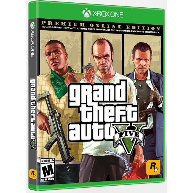 Відеоігри - Гра консольна Xbox One Grand Theft Auto V Premium Edition (5026555360005)#2