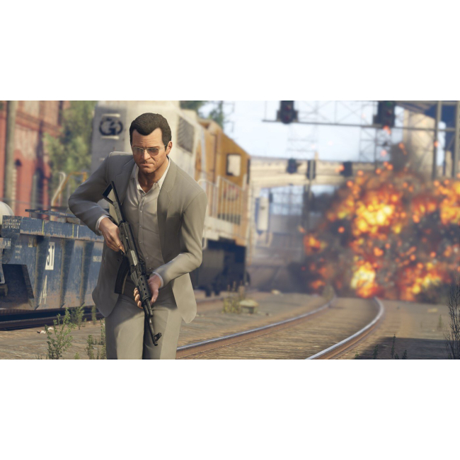Видеоигры - Игра консольная Xbox Series X Grand Theft Auto V BD диск (5026555366700)#8