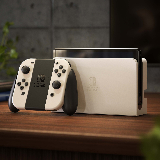 Игровые приставки - Игровая консоль Nintendo Switch Oled белая (45496453435)#8