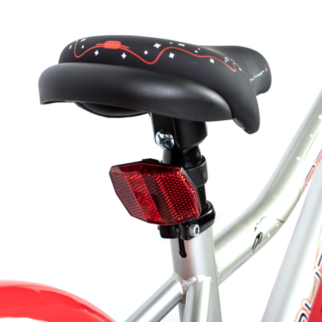 Велосипеди - Велосипед Author Orbit II 16 сріблясто-червоний (2023004)#2